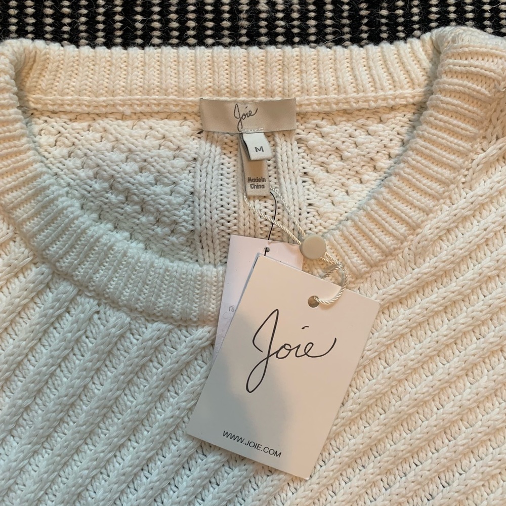 Joie Lauraly Open Back Cable Sweater - Picture 3 of 7